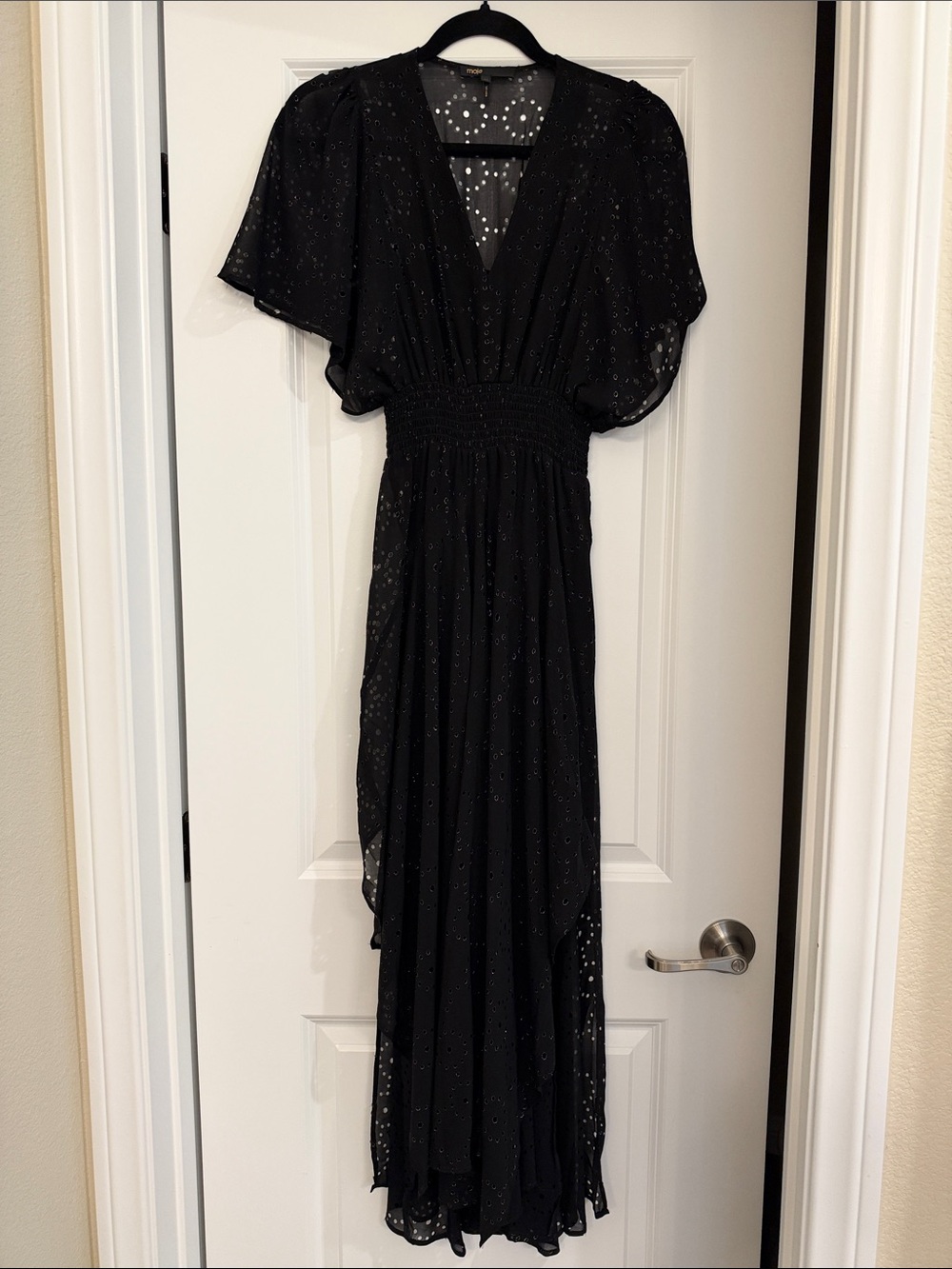 Maje Black Maxi Dress